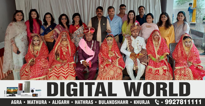  Agra News: Lions Club Prayas got married to seven poor girls at Devthan in Agra…#agranews