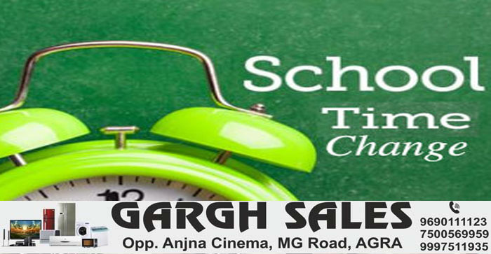  School Timing for CBSE, ICSE & Government School’s Change from 1st December 2023, School open after 8 AM #agra