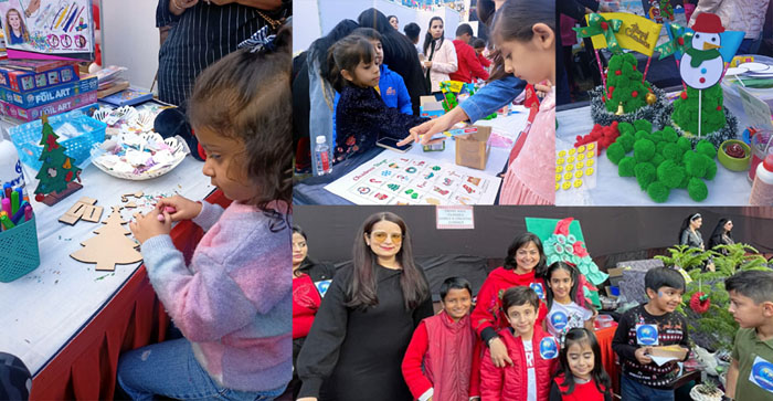  Photo News: Children impressed everyone with their art at Kids Christmas Carnival in Agra…#agranews