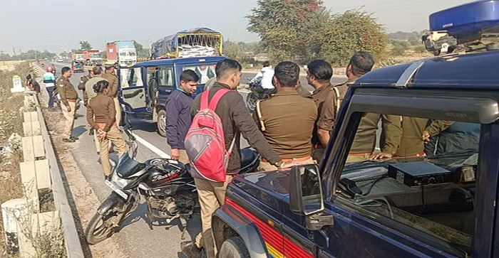  Agra News: Accident on Gwalior Highway, two passengers in auto died…#agranews