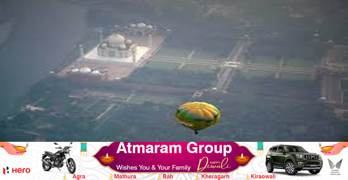  Agra News : Hot Air Balloon ride start in agra in 2024 #agra