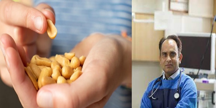  Peanut boost immunity says Gastroentrologist Dr Vineet Chauhan, Agra Gastro Centre Agra