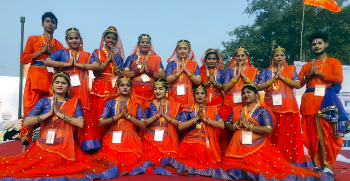  Video News: Ekta Dance Group of Agra gave dance performance in Ayodhya…#agranews