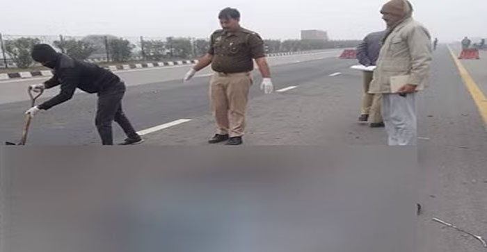  Agra News: Painful, vehicles kept crushing the dead body on the expressway all night long…#agranews