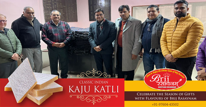  Agra News: Rotary Club gave 100 blankets to patients and attendants in SNMC, Agra…#agranews