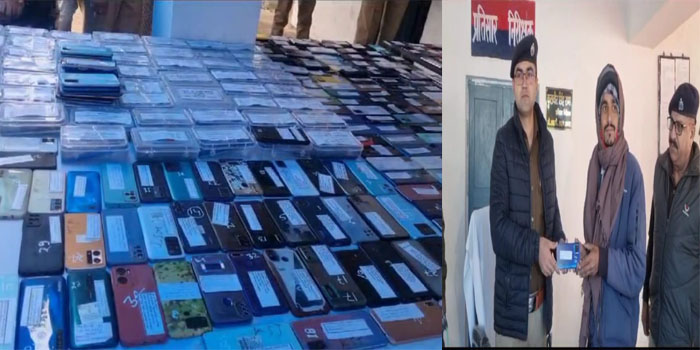  Agra Video News : GRP, Agra recover 721 mobile worth Rs 1.44 crore #agra