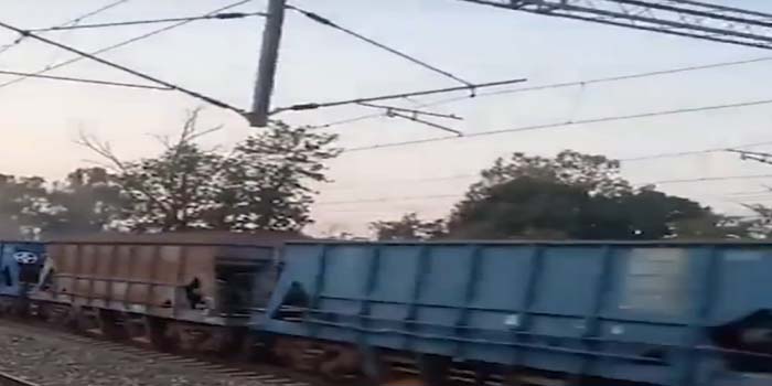  Goods train ran 78 kilometers from Jammu and Kashmir to Punjab without driver and guard, stopped in Hoshiarpur