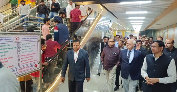  Agra News: Chief Secretary Durga Shankar Mishra inspected metro stations, gave instructions…#agranews