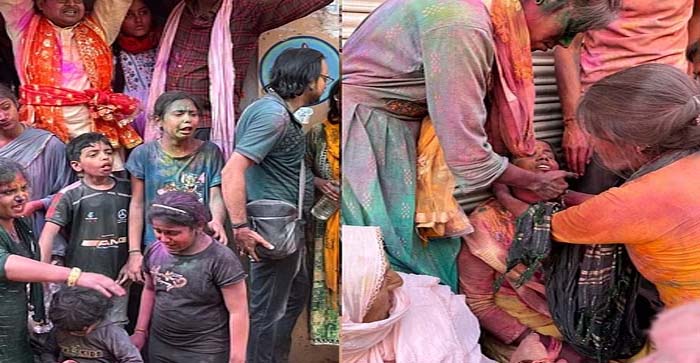  Holi 2024: 15 lakh devotees reached Barsana. Crowd went out of control during Lathmaar Holi…#mathuranews