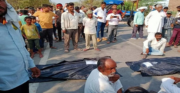  Road accident in Agra: Painful death of father-in-law and daughter-in-law going by bike…#agranews