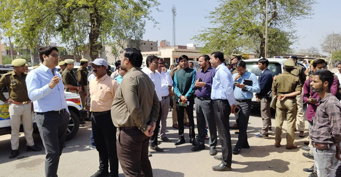  Agra News: DM arrived to see the arrangements regarding Lok Sabha elections…#agranews