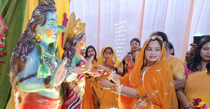  Agra News: Shri Mahashiv Ratri Mahotsav started in Agra with the Haldi ceremony of Mother Parvati…#agranews