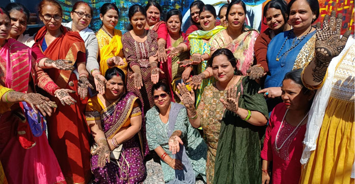  Agra News: Before the marriage of Lord Shiva and Mother Parvati on Mahashivratri in Agra, women applied mehendi named Shivshakti…#agranews