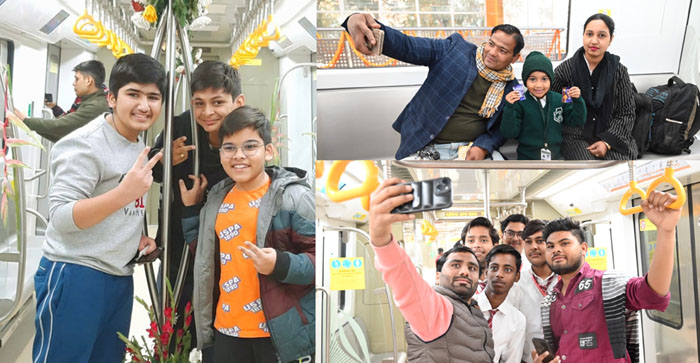  First Day of Agra Metro: 15 thousand people traveled till 8 pm…#agranews