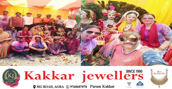  Agra Video News : Phoolon ki Holi in Crystal Valley Apartment, Awas Vikas Colony Agra #agra