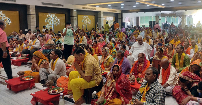  Video News: Ekadashi Katha was offered to 61 couples in Agra…#agranews