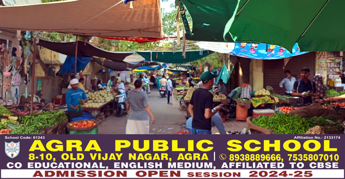  Agra News: Green net sunshade is providing protection from heat in Agra, being used everywhere…#agranews