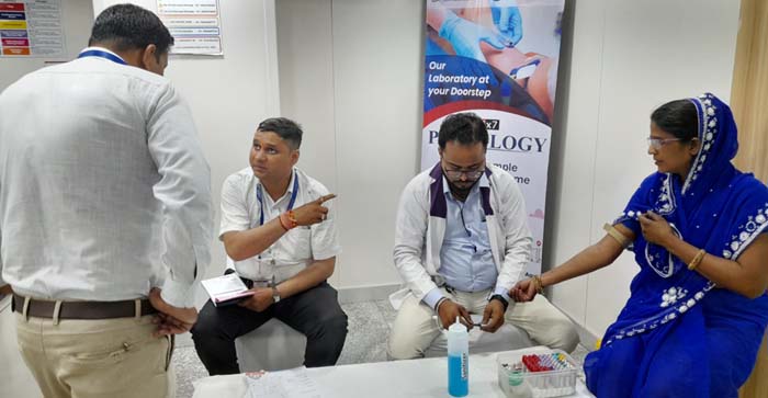  Agra News: Free health and IVF camp organized at Shantived hospital in Agra. 51 patients were seen…#agranews