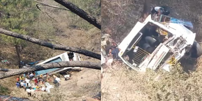  Jammu Video News : 15 devotees of Agra & Aligarh region died after bus falls in deep ditch #jammu