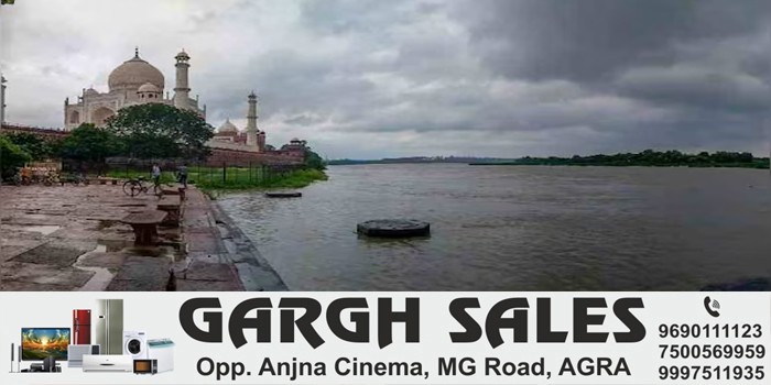  Central Water Commission will determine the submergence area of ​​Yamuna in Agra, pillars will be installed to prevent construction#agra