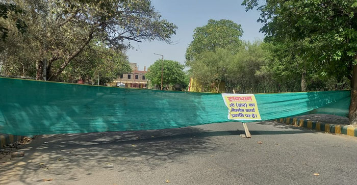  Agra News: The road leading from Paliwal Park was opened…#agranews