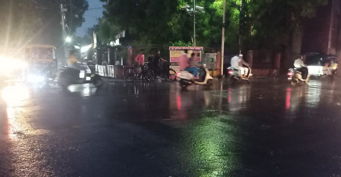  Agra News: Rain gave relief in Agra, now warm night alert…#agranews