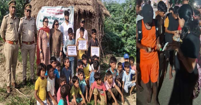  Agra News…Seed balls were distributed by parijat NGO in Agra’s historic Shiva parikrama…#Agra