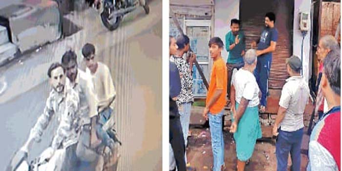  Agra Video News : Miscreants open fire in Lawrence Bishnoi style in Balkeshwar Agra #Agra