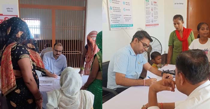  Agra News: Ujala Cygnus Rainbow Hospital organized health checkup camp. Health checkup of 150 patients was done…#agranews