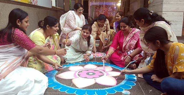  Video News: Festive happiness spread at the residence of King Dasharatha. House decorated with colorful colors of Rangoli…#agranews