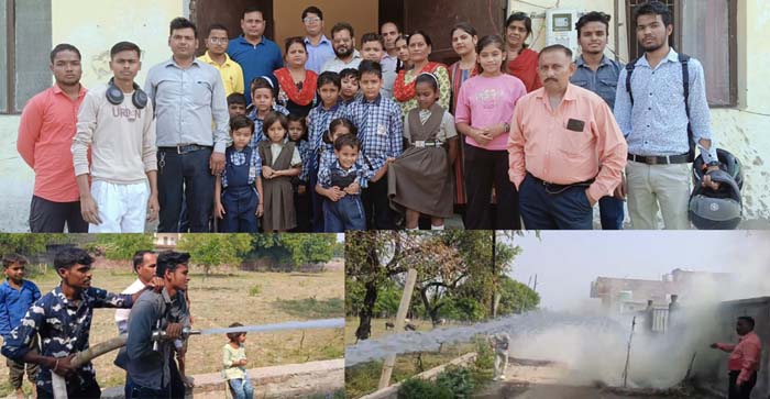  Agra News: Fire prevention mock drill was conducted in Agra. People were told how to use fire extinguishers…#agranews