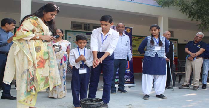  Video News: Rotary Club of Agra organized workshop on Global Handwashing Day…#agranews