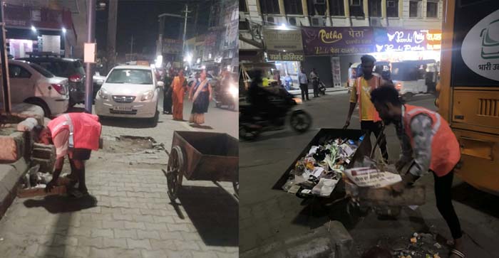  Agra News: Night shift of cleaning workers started before Diwali…#agranews