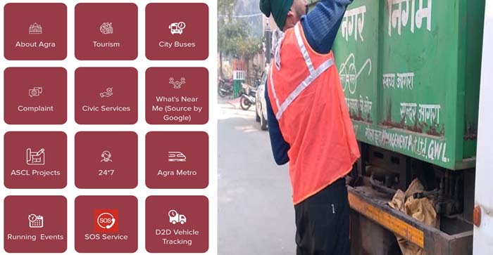  Agra News: Door to door tracking system connected to Mera Agra app…#agranews