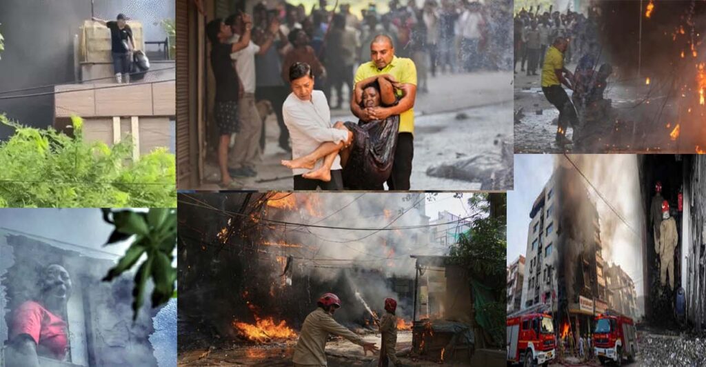 Sad News: Fire breaks out in a six-story hotel in Delhi, killing 21 people,  including 11 foreign nationals…#delhinews – Agraleaks